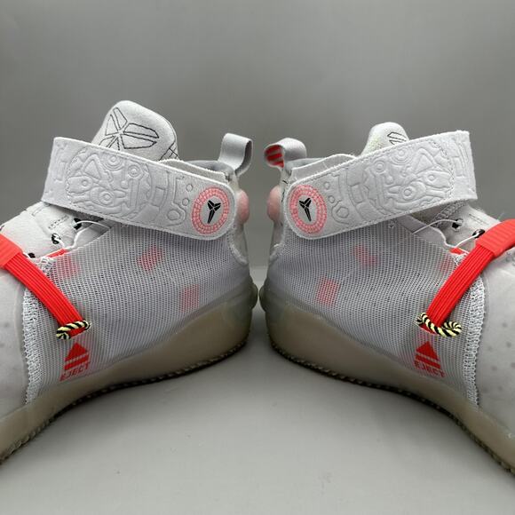 Nike Kobe AD NXT FF Shoes Mens Size 12 White Pink Basketball Sneakers CD0458-001 - Picture 6 of 11
